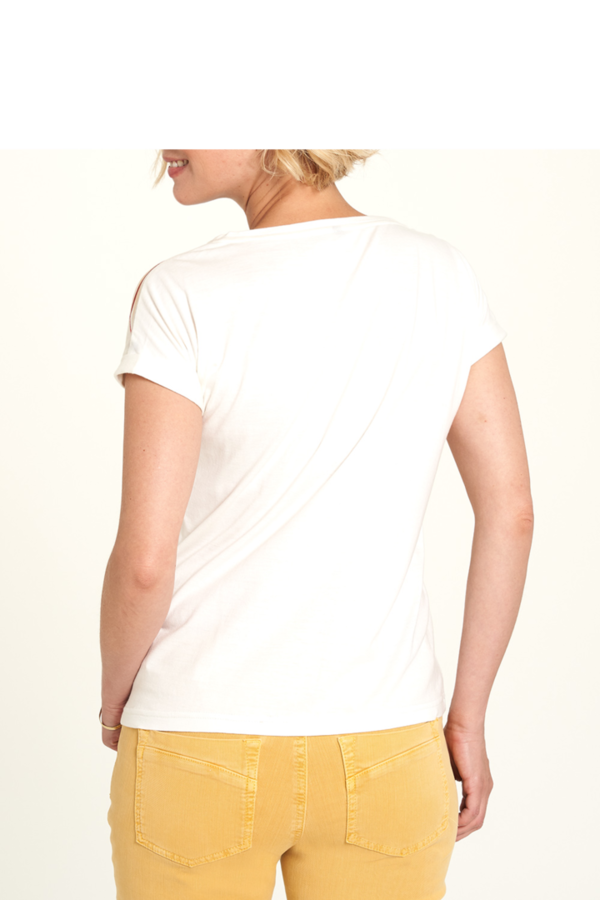Jersey Shirt, Baumwolle (Bio), off-white, S-XL - Tranquillo