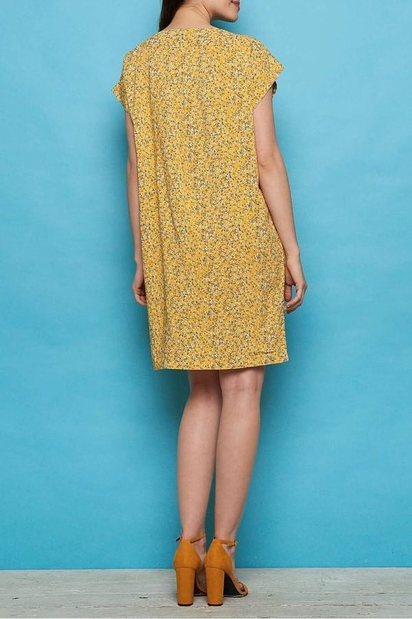 EcoVero™ Oversize Kleid BAHATI, Sunset florecita, 36-42 - Tranquillo