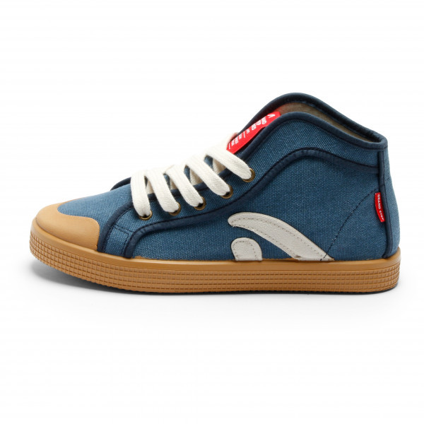 High Top Sneaker TAYLOR, blue-washed, Canvas